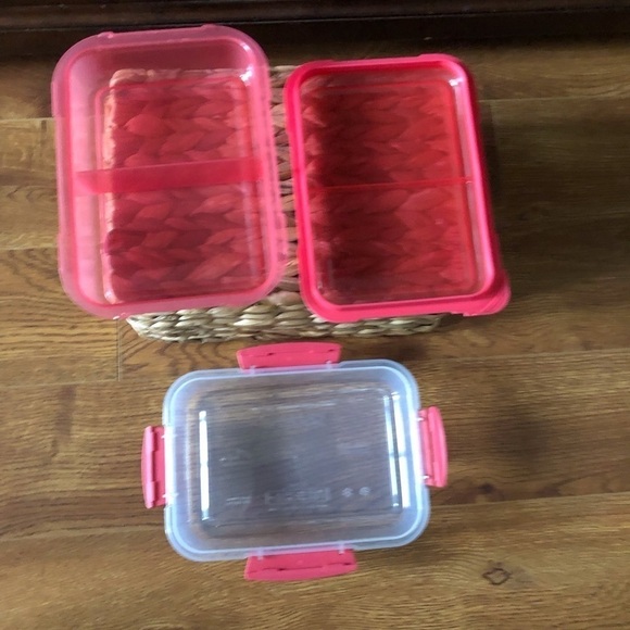 Sistema pink & clear bento box lunch container - Picture 6 of 6